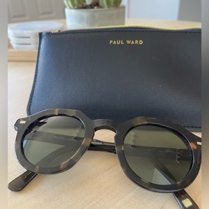 Paul Ward Tortoise Shell Sunglasses